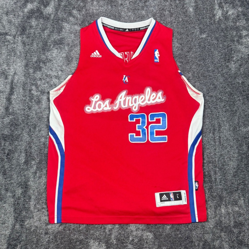 Adidas Blake Griffin Los Angeles Clippers NBA Jersey Youth Large Red 32